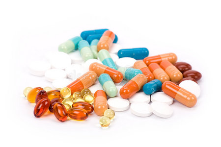 白色和黄色的药丸图片-白色和黄色的药丸素材-白色和黄色的药丸插画-