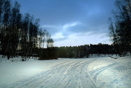 冬季雪景