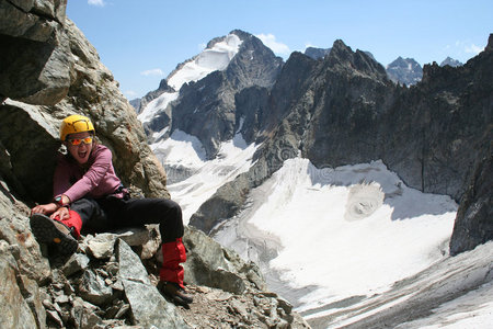 快乐女登山者