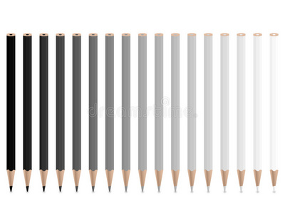 灰色铅笔