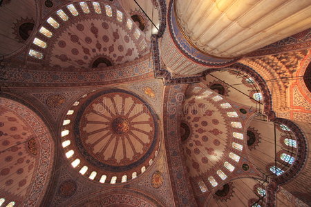 苏丹艾哈迈德清真寺伊斯坦布尔蓝色清真寺