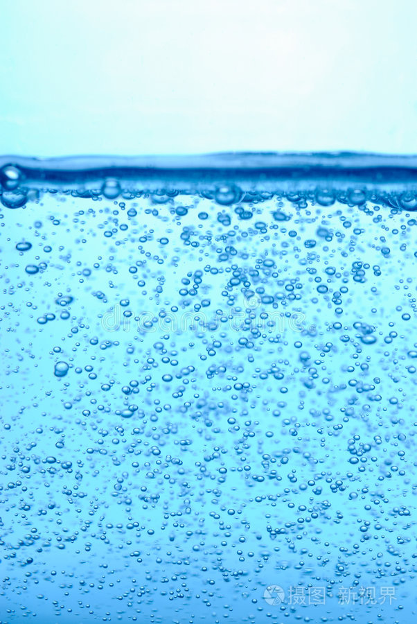气泡水背景