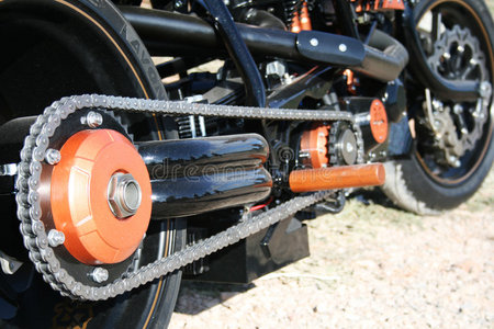 摩托车后座链图片