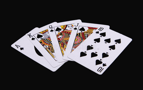 皇家同花顺扑克-皇室同花顺照片