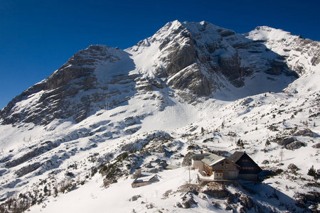 冬季高山景观