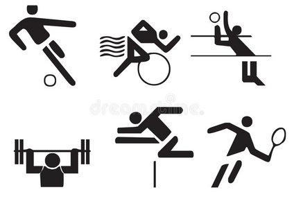 矢量运动符号照片