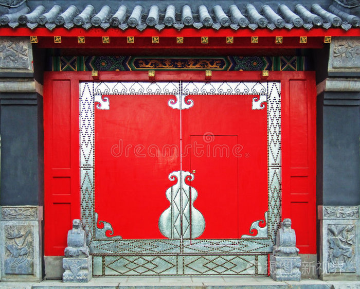 寺庙的大门