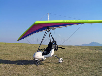 机动滑翔机照片