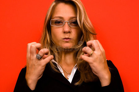 愤怒的女人照片