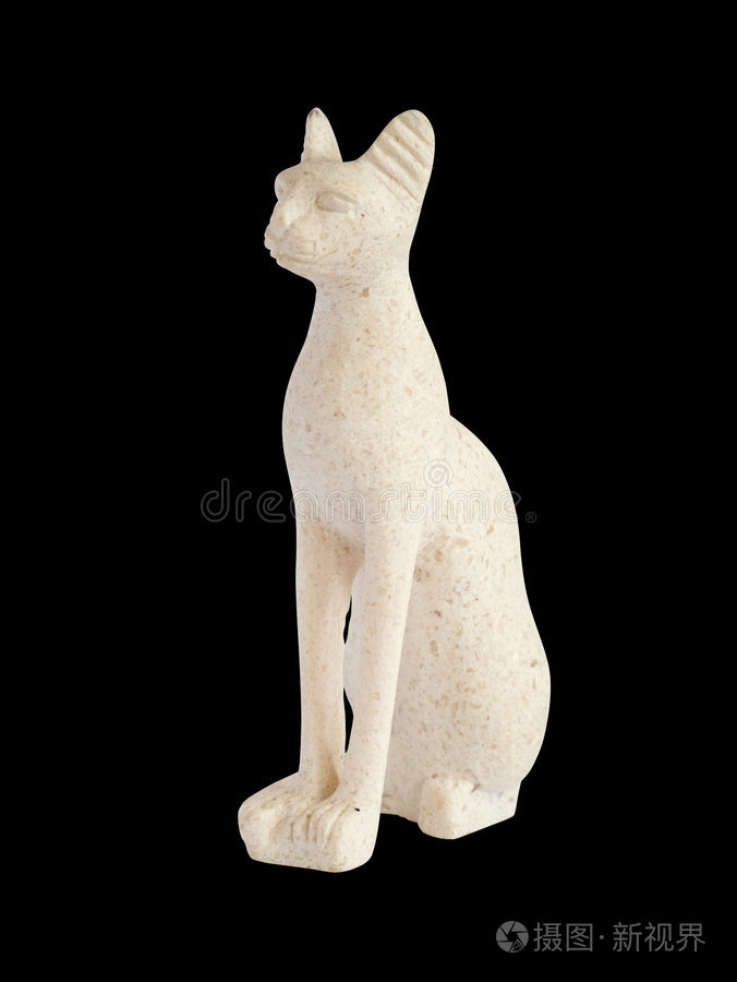 埃及雪花石膏猫