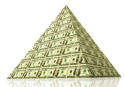 金钱金字塔照片