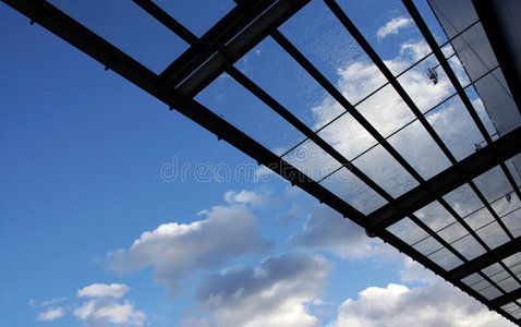 玻璃建筑屋顶图片