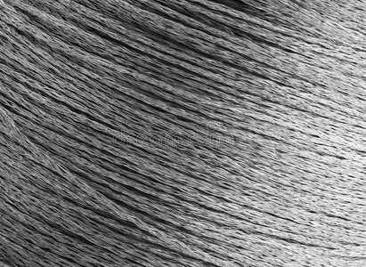 银白色材质镀锌钢丝材质照片