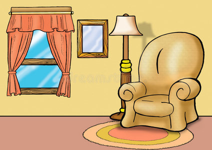 贵宾沙发插画-贵宾沙发手绘-贵宾沙发卡通图-摄图新视界