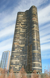 芝加哥的高层建筑图片
