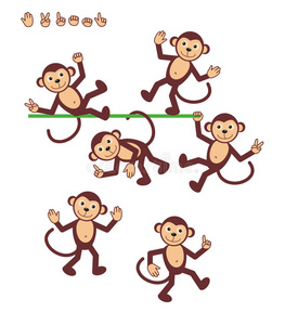 卡通人物-猴子照片