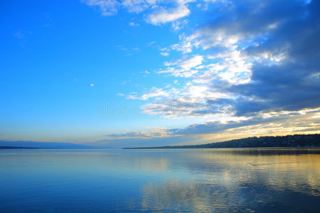 唯美湖景湖景照片