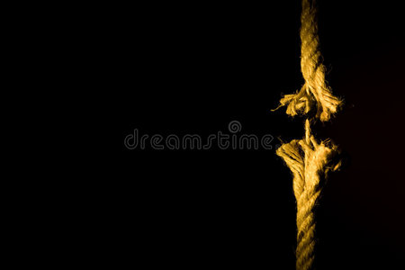 断天珠断绳照片