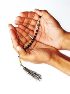 穆斯林祈祷照片