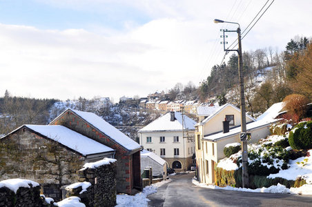 雪景小镇