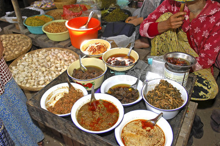 缅甸，巴甘缅甸食品