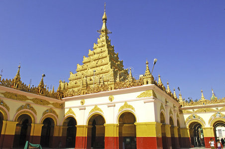 缅甸，曼德勒马哈茂尼塔