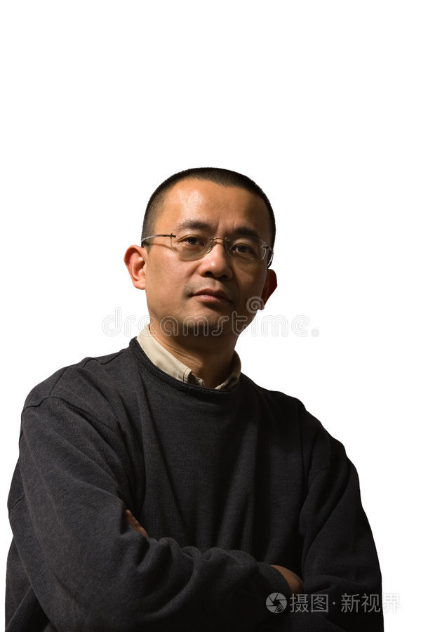 亚洲中年男子
