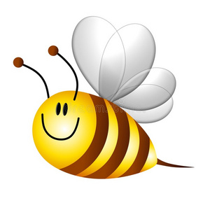 卡通大黄蜂飞行照片