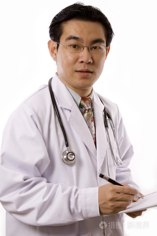 亚洲医生肖像