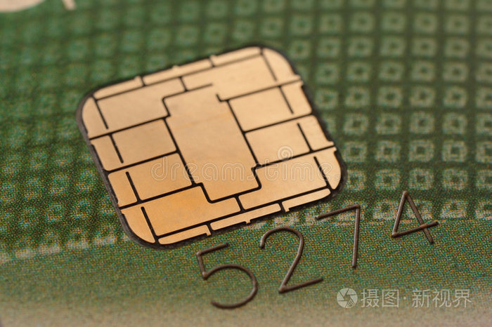 信用卡上的芯片