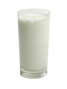 白底牛奶杯照片