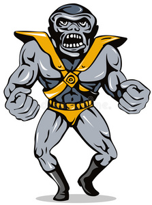 复仇女神头大的超级恶棍照片