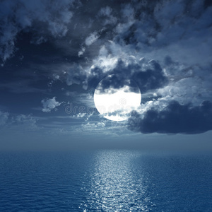 月光麋鹿图片-月光麋鹿素材-月光麋鹿插画-摄图新视界