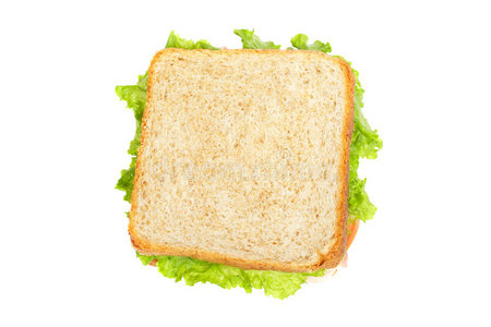 三明治火腿片图片