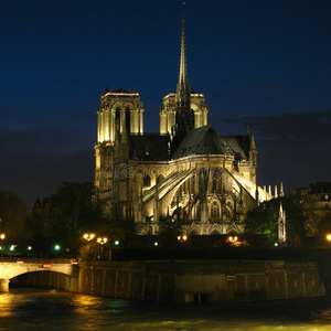 巴黎圣母院02夜，法国