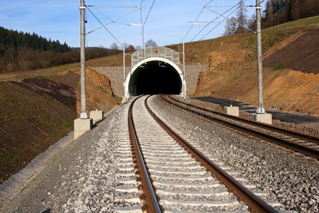 隧道和铁路