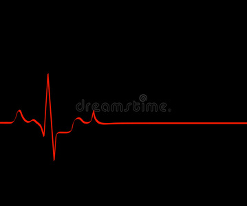 心电图唯美图片死亡图片