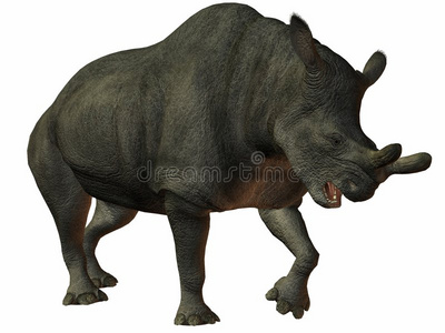 brontotherium3d恐龙