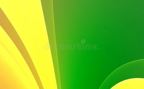 绿色和黄色抽象背景