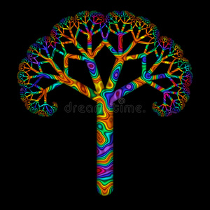 彩虹树