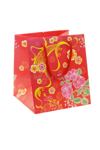 中国花卉图案礼品包
