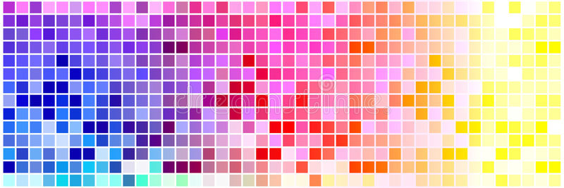 彩色小方格照片