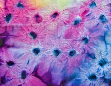 shibori 染色扎染扎染合上扎染面料花纹背景扎染复古金色扎染图案扎染