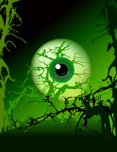 邪恶的眼手图片