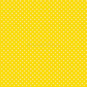 小白点,黄色背景,无缝背景照片