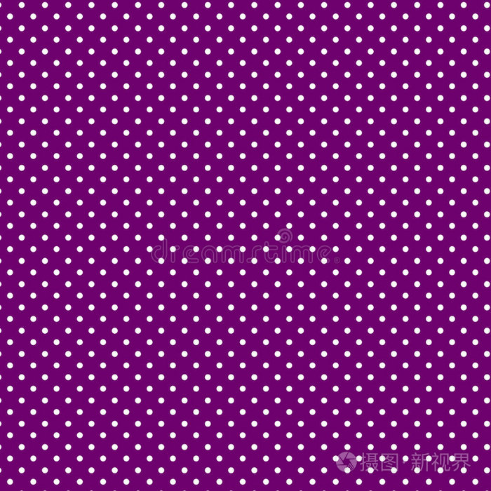 小白点紫色背景无缝背景
