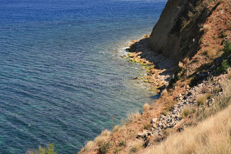 地中海沿岸的陡坡