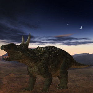 diceratops3d恐龙