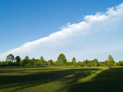 夏日的天空