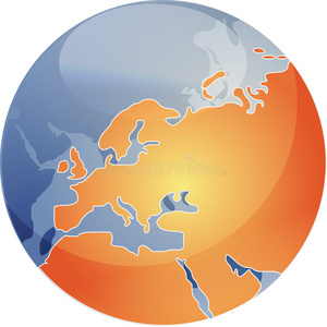 欧洲体育协会全球地图图片